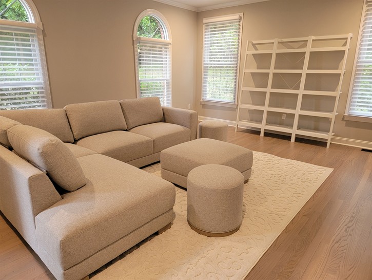 Complete Your New Hardwood Floors with Stunning Area Rugs. Pair your brand new hardwood floors with beautiful area rugs from Bucks County Carpet & Floor. We offer a wide selection of rugs to complement any hardwood style. Keywords: Hardwood floors and area rugs, matching hardwood floors and rugs, new hardwood flooring, area rug selection, Bucks County flooring store, complementary flooring products.
[Image showcasing a hardwood floor with an area rug]